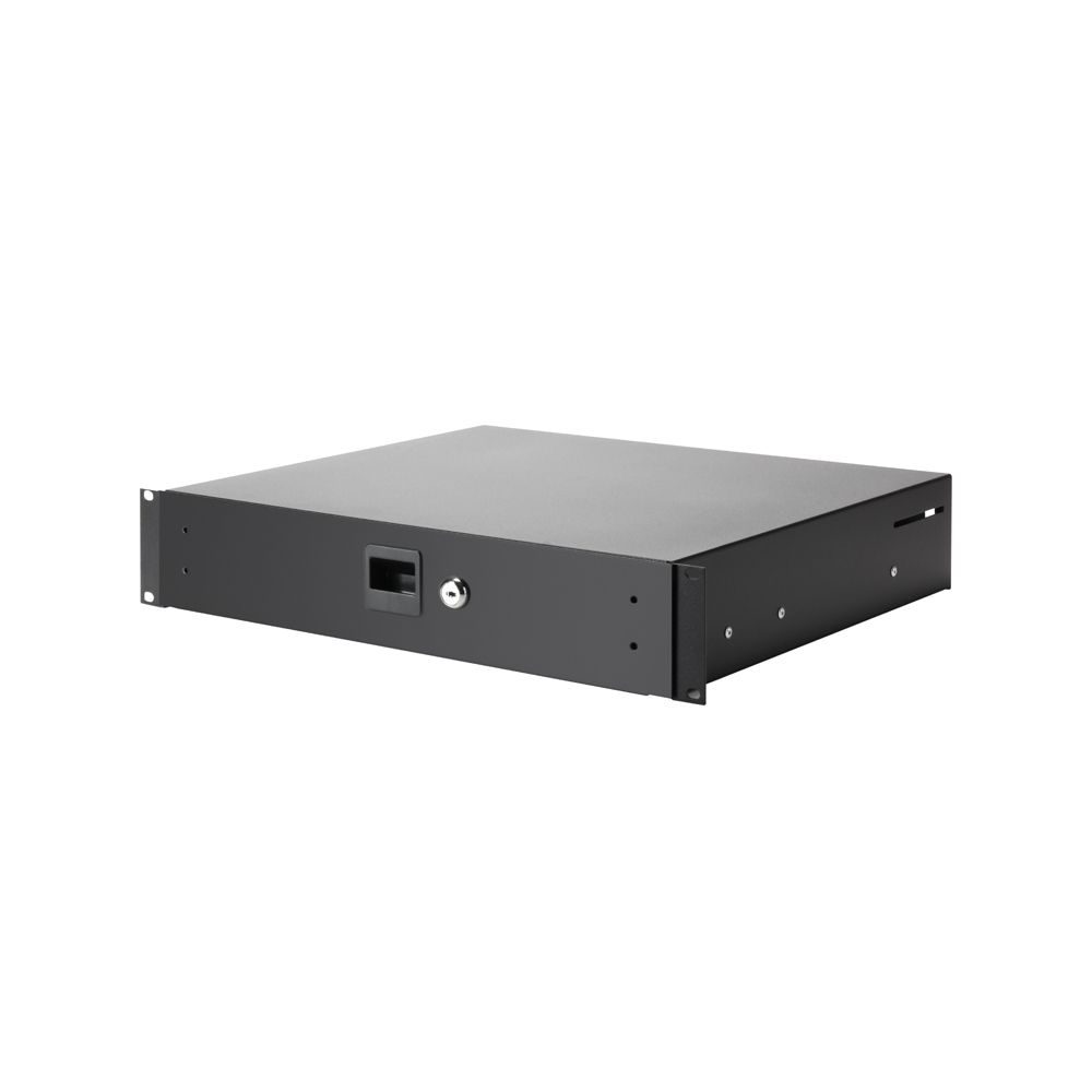 19" Parts 87402A - 19" 2U Rack Drawer with lock | aluminum