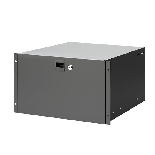 19" Parts 87406 - 19" 6U Rack Drawer with lock | steel