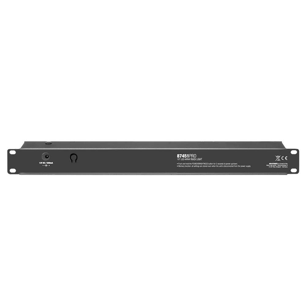 19" Parts 87451PRO - 19" LED array rack light 1U | white