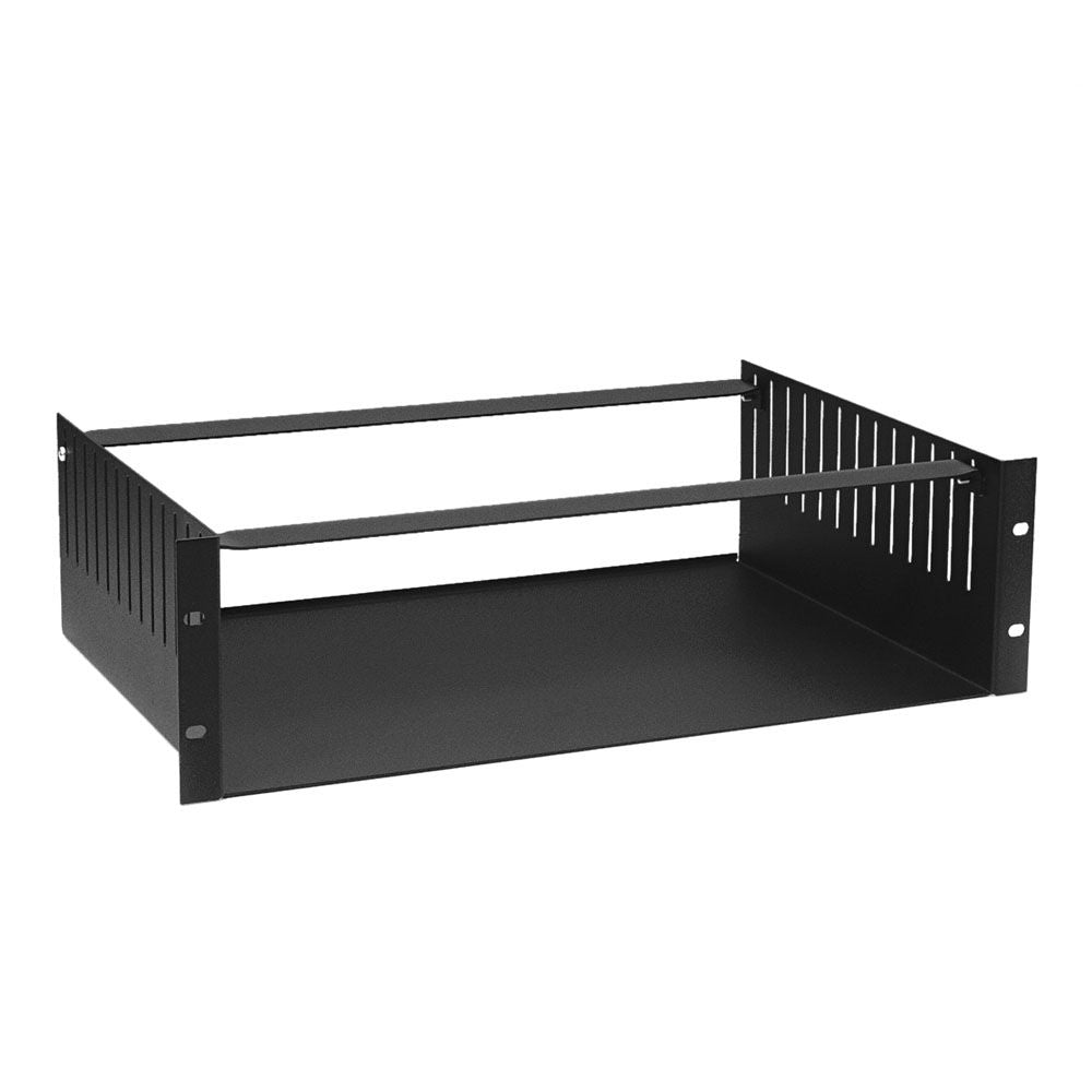 19" Parts 8759 - 19" Rack Tray 4U | with steel clamps