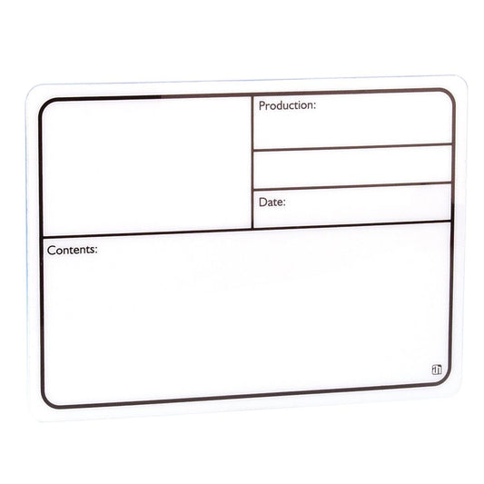88005 - Tour Label plastic white self-adhesive 290x190mm