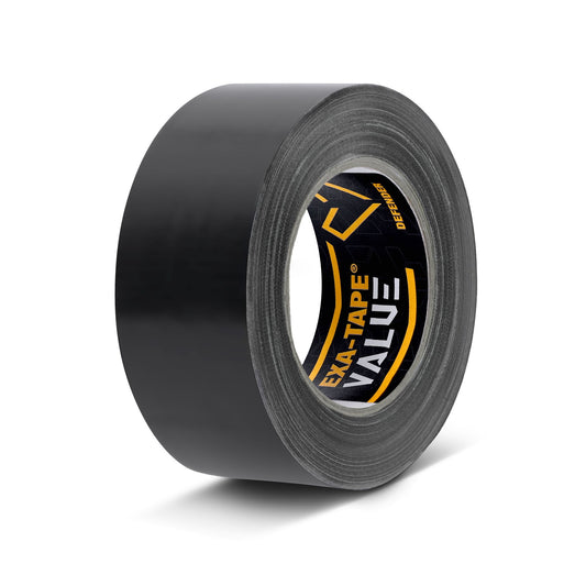 Defender DTEXAVB50D - PVC dance floor tape | black | 50 mm × 33 m