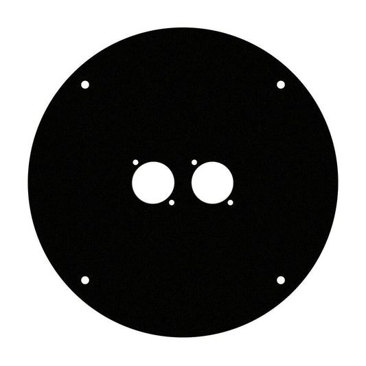 K4CD042D2 - Front panel for K4CD042 with 2 x D-type hole