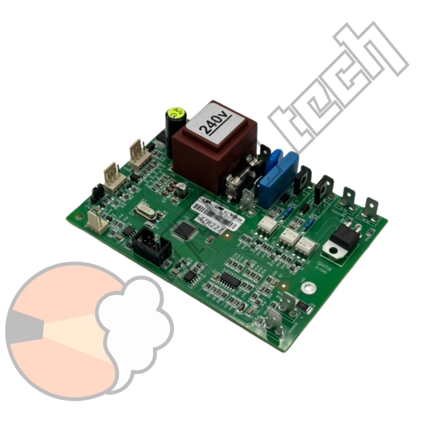 PCB, JEM ZR45, 230V (62020175)