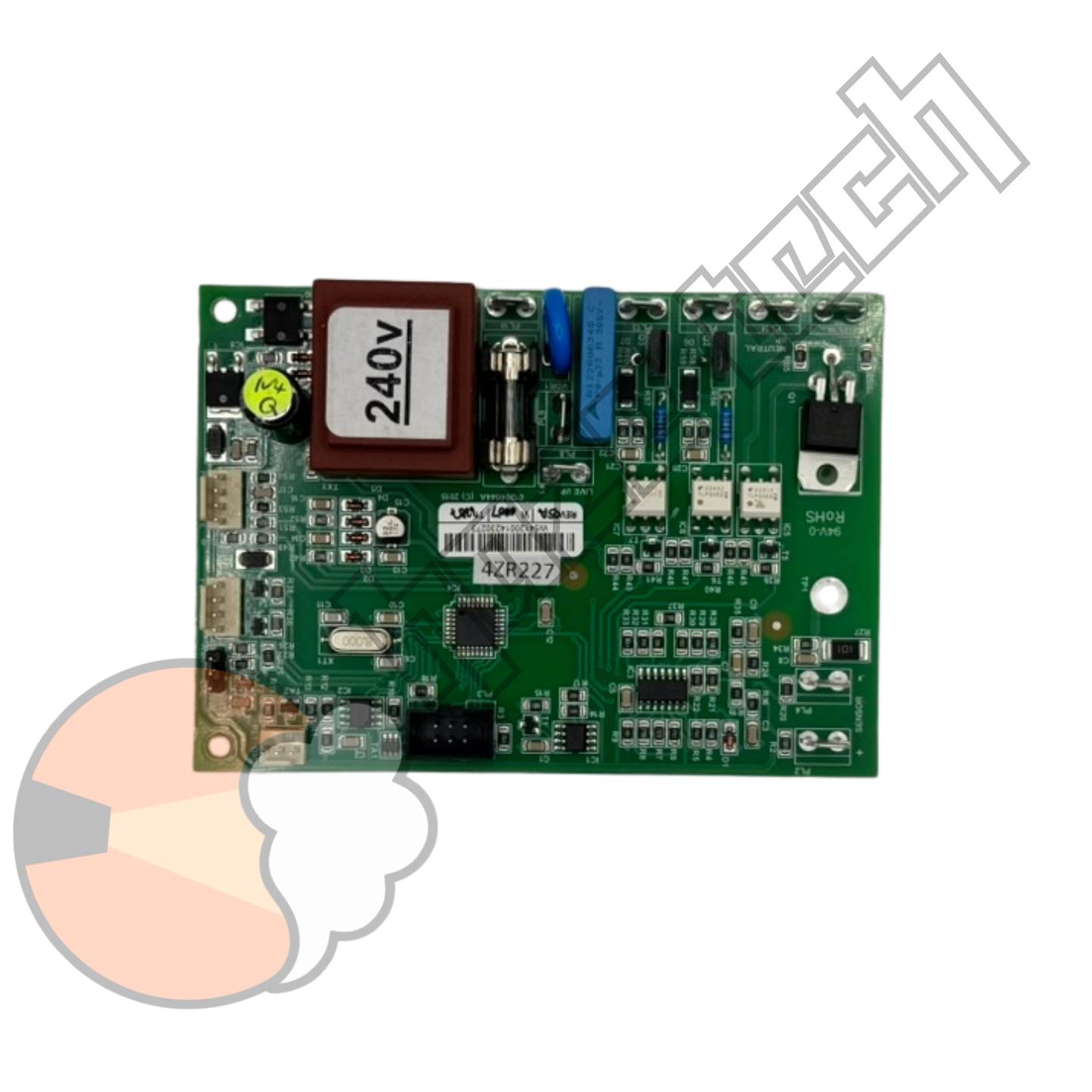 PCB, JEM ZR45, 230V (62020175)