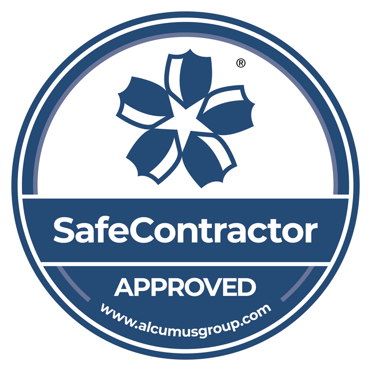 Safe Contractor Approved badge