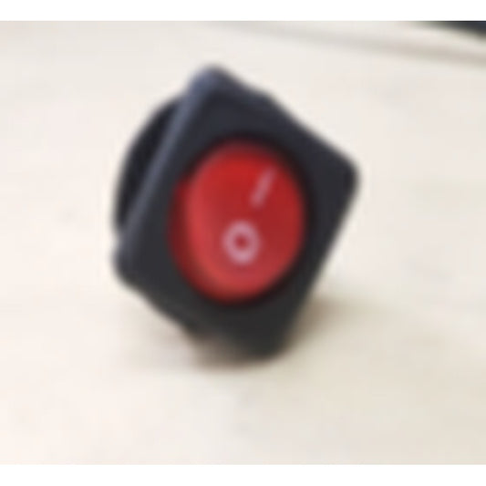 On/Off Red Button PBDMX Panel Mount